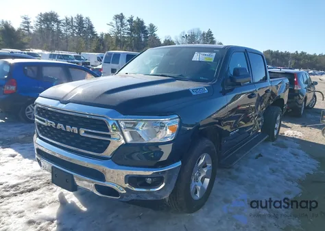 2023 Ram 1500 Big Horn 4X4 5'7 Box z USA, uszkodzony, nr VIN 1C6RRFFG6PN613653